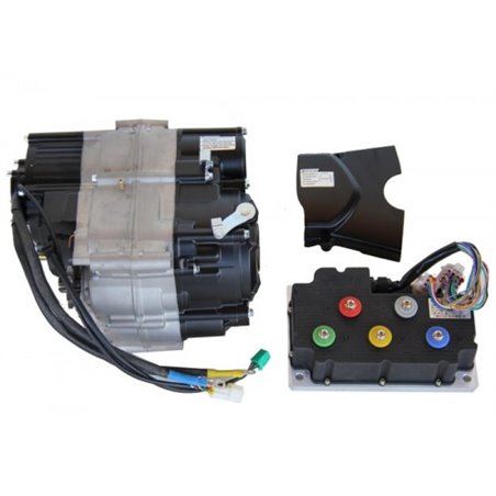 Электродвигатель 72v3000w c 4-х скоростной КПП и контроллером