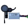 Контроллер 48v600w для электросамоката, с цветным LCD дисплеем и рычажной ручкой газа