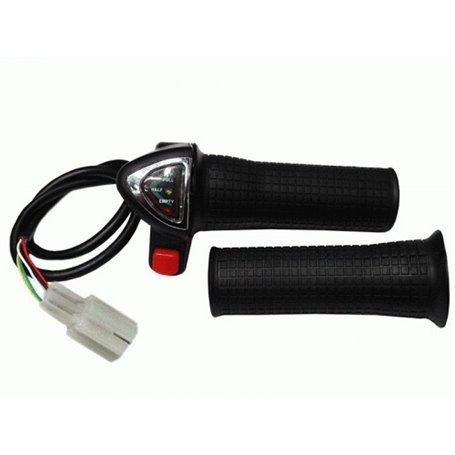 Ручка газа со светодиодным индикатором на 24v и не фиксируемой кнопкой включения питания