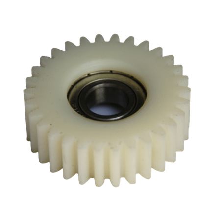 Шестерня для редукторов электродвигателей и мотор колес, в сборе с подшипником