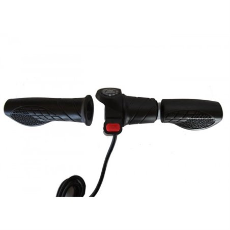 Ручка газа с индикатором заряда на 36v и фиксируемой кнопкой