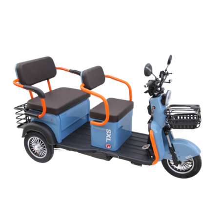 Электроскутер трёхколёсный, трехместный трансформер Гамма-2