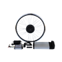 Полный электронабор с мини мотор-колесом 48v600w в ободе 16' - 28' и литий ионной АКБ 48v10Ah(L3) на багажник