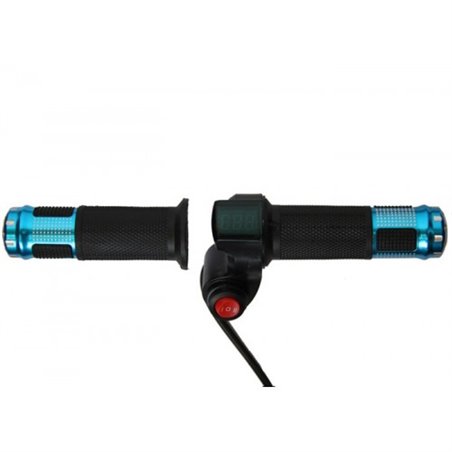 Ручка газа с вольтметром и переключателем передач