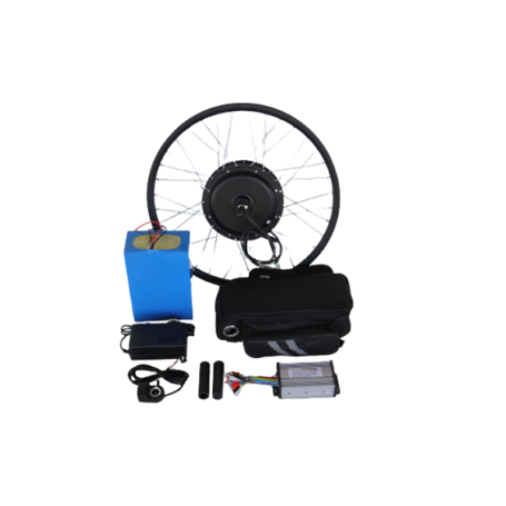 Полный электронабор «Дальнобой» с мотор-колесом 36v 600w/1250w в ободе 20``- 29`` и литий ионной AКБ 36v41Ah
