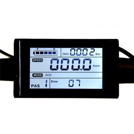 LCD дисплей SW900 для контроллеров c номинальным напряжением 24v, 36v, 48v