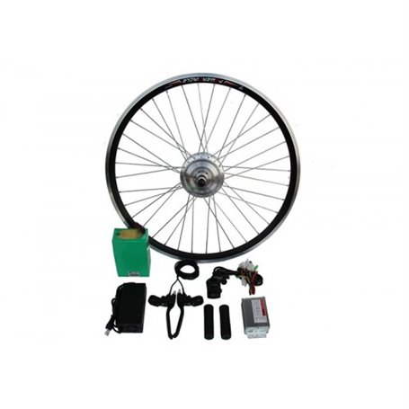 Полный электронабор с усиленным мотор-колесом 36v350w в ободе 16``- 29`` и литий ионной АКБ 36v12.5Ah