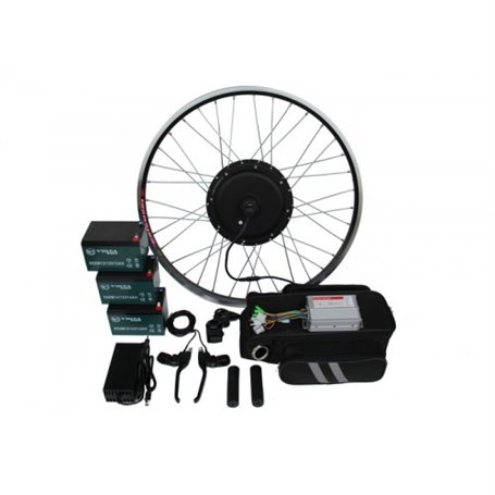 Полный электронабор с мотор-колесом 36v600w/1250w в ободе 20``- 29`` и аккумуляторами AGM 36v13Ah