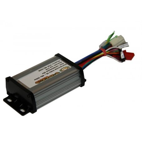 Универсальный контроллер Вольта 36-48v19А (684w) с рекуперацией, для мотор колес 250-350w с датчиками и без датчиков Холла