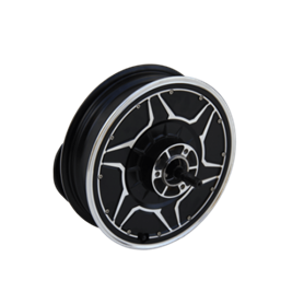 Мотор колесо QS motor 72v6000w(12000w) в ободе 12'' для гоночного электроскутера, под дисковый тормоз