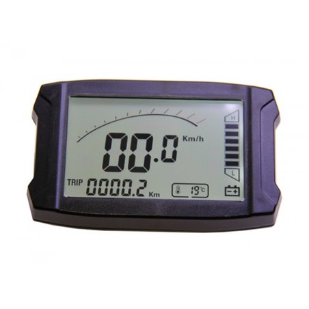 Универсальный LCD дисплей для электротранспорта с напряжением питания 36v