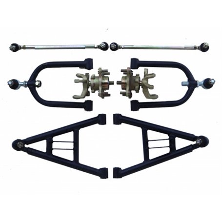 Передняя подвеска электроквадроцикла Volta Тайфун.