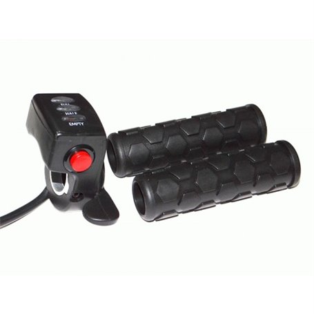 Ручка газа рычажного типа со светодиодным индикатором на 36v и кнопкой